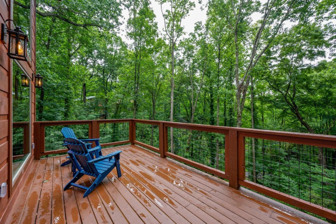 New Cozy Mountain Cabin Hot Tub Near Downtown Гетлинбург Екстериор снимка